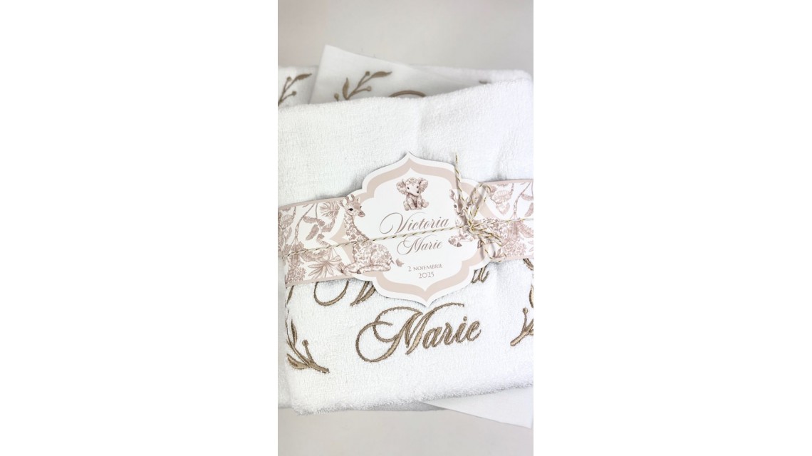 Trusou botez Dior Beige Nude Baby Safari tematică exotică și elegantă 10